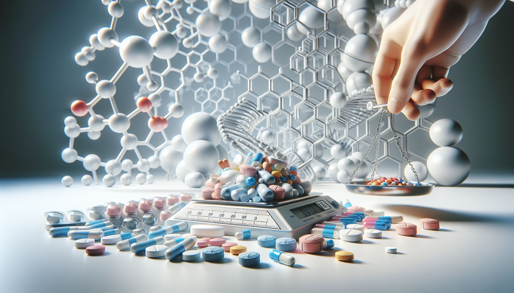 Image of various impotence medications on a table, showcasing different treatment options.